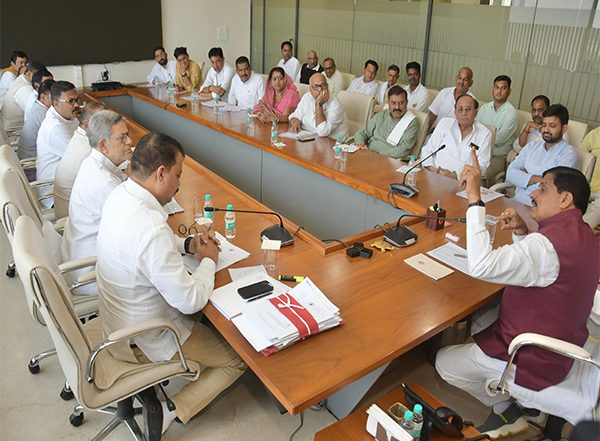 India News | MP: Congress MLAs, LoP Call on CM Mohan Yadav at CM Residence in Bhopal