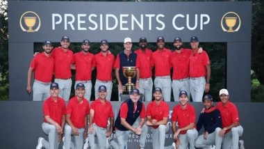 Sports News | Theegala Ties Byeong An as US Secures 10th Straight Win over Internationals Presidents Cup