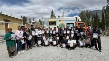 India News | FSSAI Launches 'Food Safety on Wheels' Initiative in Nubra Valley, Conducts Food Testing at 17,582ft