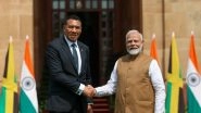 World News | 'T20 World Cup, Sabina Park Stadium, 4Cs': PM Modi, Jamaican PM Holness Hail 'cricket Diplomacy' Between Two Nations