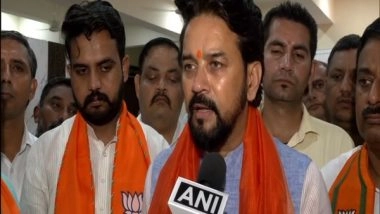 India News | Congress is Going to Loot People of Haryana with 'kharchi Parchi' Government: BJP MP Anurag Thakur