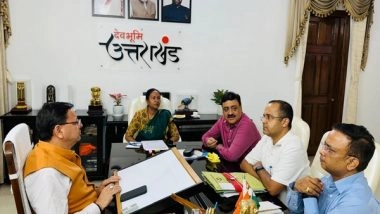 India News | Uttarakhand CM Dhami Holds High-level Review Meeting to Address Damaged Roads, Dengue