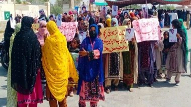 World News | Protests Erupt Across Balochistan as Families Demand Action Against Enforced Disappearances