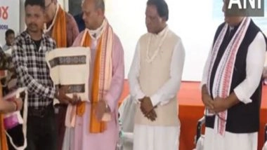 India News | Union Minister Bhupendra Yadav Participates in BJP's Membership Drive in Odisha's Bhubaneswar