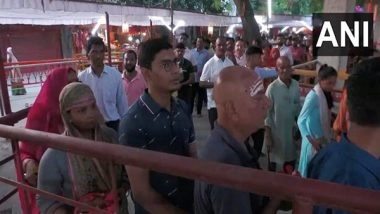 India News | Devotees Flock to Temples Across India to Celebrate First Day of Sharadiya Navaratri