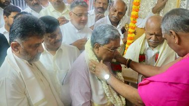 India News | Karnataka CM Offers Puja in Chamundeshwari Temple Amid ED Investigation in MUDA Scam