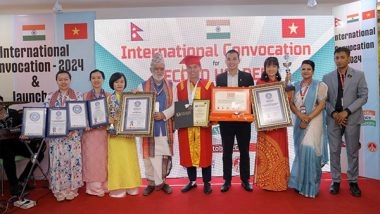 Business News | India's First 3D Selfie Science Museum Launched at IBR International Convocation