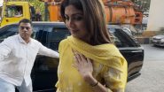 Entertainment News | Shilpa Shetty Arrives at Mumbai Hospital to Meet Govinda Post Gunshot Incident