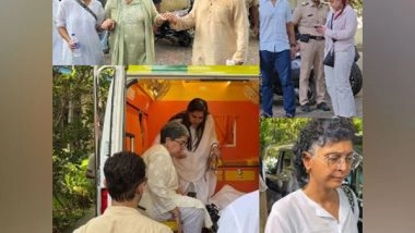 Entertainment News | Aamir Khan, Kiran Rao Attend His First Wife Reena Dutta's Father's Last Rites