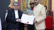 India News | Justice Indra Prasanna Mukerji Sworn in as Chief Justice of Meghalaya High Court