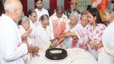 India News | Assam Governor Celebrates Birthday with Inmates of Mother Old Age Home