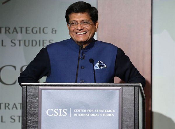 World News | Piyush Goyal Delivers Keynote on 'India's Evolving Manufacturing Landscape' at CSIS Event