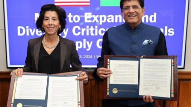 Business News | US-India Commercial Dialogue Marks Progress in Semiconductor, Clean Energy, and Innovation Partnerships