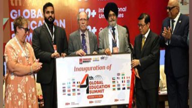 Business News | Nobel Laureate Prof Gerardus 't Hooft Inaugurates Chandigarh University's Three-day 4th Global Education Summit 2024