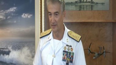 World News | Italian Fleet Commander Hails Indian Navy's Excellence in Indian Ocean