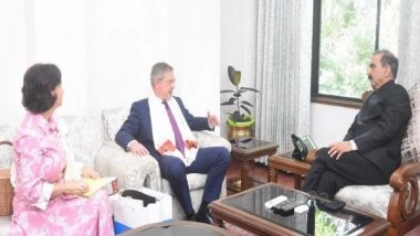World News | Russian Envoy to India Holds Meeting with Himachal Pradesh CM