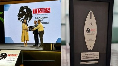 Business News | Cellecor Gadgets Limited Honored as the Fastest Growing Consumer Electronics Brand 2024