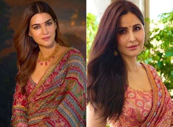 Entertainment News | Kriti Sanon, Katrina Flaunt Their Love for Sarees