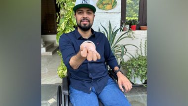 Sports News | Paralympic Medallist Pranav Soorma Casts Vote in Haryana Assembly Polls