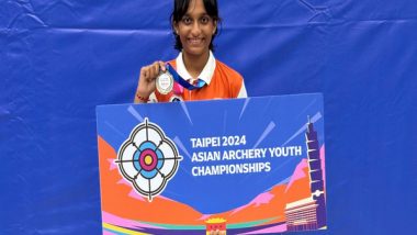 Sports News | Asian Youth Archery C'ship 2024: Vaishnavi Shines as Indian Women's Team Win Silver Medal in Recurve U-18 Event