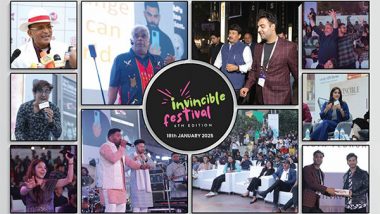 Business News | Invincible Festival Announces Its 6th Edition on January 18, 2025