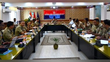 India News | IGP Kashmir Reviews Overall Security Situation in the Region