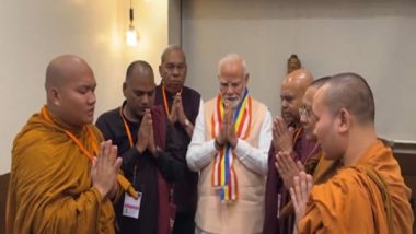 India News | Buddhist Leaders Meet PM Modi, Express Gratitude for Inclusion of 'Pali' as Classical Language