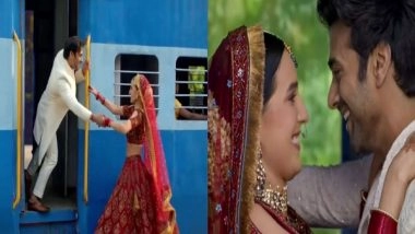 Entertainment News |  'Suswagatam Khushaamadeed': Pulkit Samrat, Isabelle Kaif Recreate SRK-Kajol's Iconic DDLJ Train Scene in Teaser