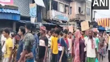 India News | WB: People Hold Protests Against Rape, Murder of Minor Girl in South 24 Parganas