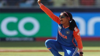 Sports News | India Spinner Shreyanka Reflects on Her First World Cup Wicket During Blockbuster Pakistan Clash