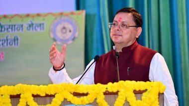 India News | Uttarakhand CM Dhami Announces Financial Assistance of Rs 60 Lakh for Inter College in Dharampur