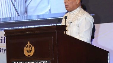 India News | Rajnath Singh to Inaugurate DefConnect 4.0 Event in Delhi Today