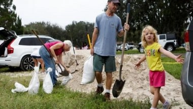 World News | Hurricane Milton to Hit Florida While It Continues to Reel from Hurricane Helene's Impact