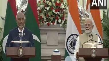 World News | Delegates from Indian, Maldivian Side Exchange MoUs, MEA Says