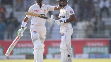 Sports News | Records Go for Toss as Masood-Shafique Put Up Historic Stand Against England in First Test