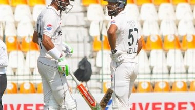 Sports News | 1st Test: Masood, Shafique Centuries Put Pakistan in Control over England (Day 1, Stumps)