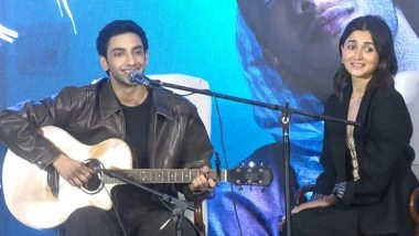 Entertainment News | Vedang Raina Wins Hearts with His Singing at Jigra's Title Track Launch
