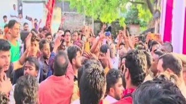 India News | Uttar Pradesh: Clashes Erupt in Kushinagar During Durga Idol Procession, 10 Detained