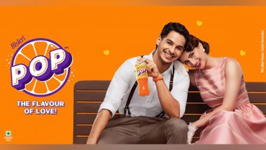 Business News | Bisleri POP Unveils #FlavourOfLove Campaign with Ishaan Khatter & Palak Tiwari