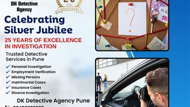 Business News | DK Detective Agency Pune Celebrates Silver Jubilee, Marks 25 Years of Excellence in Investigation