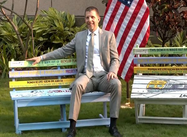 World News | Mumbai: US Diplomat Inaugurates New Benches with 'climate Change' Theme for Visa Applicants