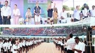 Business News | Over 5,000 Players Participate in Historic Volleyball Festival at KISS, Set Guinness World Record