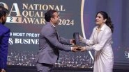 Business News | Lazzat Foods And Spices Honored with Best Quality Spices Brand of the Year Award at National Quality Awards 2024