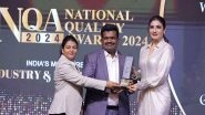 Business News | Ghate Waterproofing Solutions Private Limited Honored with Most Trusted Construction Waterproofing Company in India Award at National Quality Awards 2024