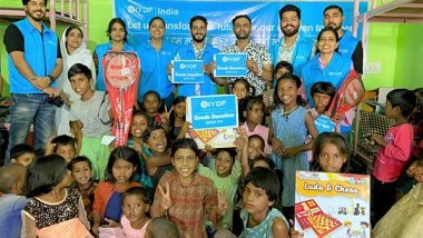 Business News | IYDF Partners with Parshiva Decors to Bring Joy and Care to Orphanage Children