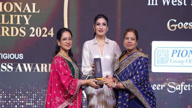 Business News | Pioneer Safety Industries Honored with Best Safety Service Provider in West Bengal Award at National Quality Awards 2024