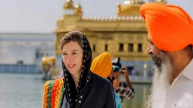 World News | 'Sat Sri Akal from Amritsar': British Envoy Lindy Cameron Makes 'special Visit' to Golden Temple
