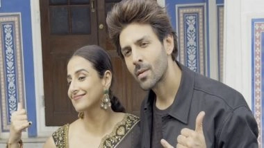 Entertainment News | Kartik Aaryan, Vidya Balan's Playful Banter Steals the Show at 'Bhool Bhulaiyaa 3' Trailer Launch