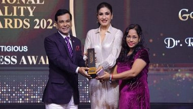 Business News | Dr. Rajan Raj Honored with Most Innovative & Scientific Astrologer in India Award at National Quality Awards 2024