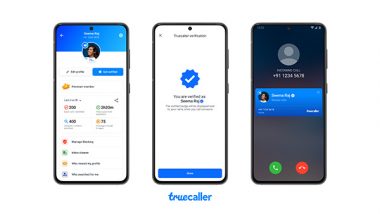 Business News | Truecaller Launches Name Verification in India Using UPI